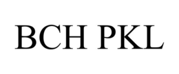 BCH PKL
