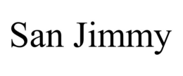 SAN JIMMY