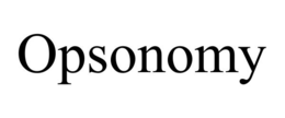 OPSONOMY