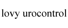 LOVY UROCONTROL