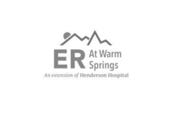 ER AT WARM SPRINGS AN EXTENSION OF HENDERSON HOSPITAL