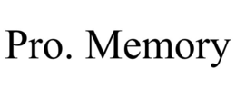 PRO. MEMORY