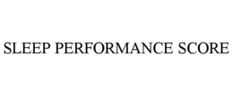 SLEEP PERFORMANCE SCORE