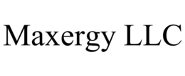 MAXERGY LLC