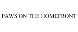 PAWS ON THE HOMEFRONT