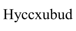 HYCCXUBUD