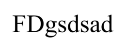 FDGSDSAD
