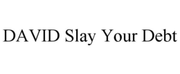 DAVID SLAY YOUR DEBT