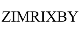 ZIMRIXBY