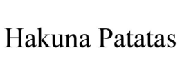 HAKUNA PATATAS