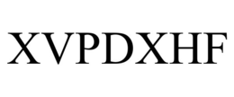 XVPDXHF