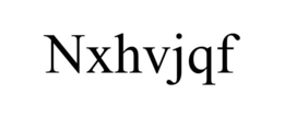NXHVJQF