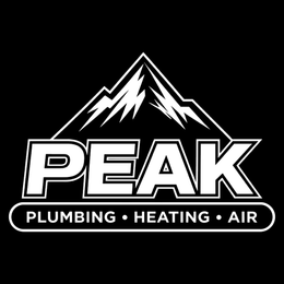 PEAK PLUMBING · HEATING · AIR