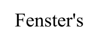 FENSTER'S