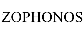 ZOPHONOS