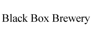 BLACK BOX BREWERY
