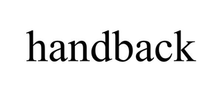 HANDBACK