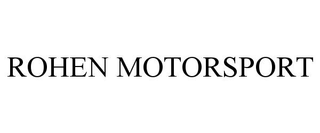ROHEN MOTORSPORT