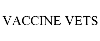 VACCINE VETS