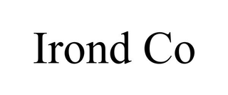IROND CO