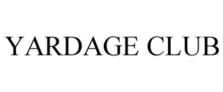 YARDAGE CLUB