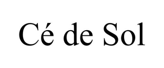 CÉ DE SOL