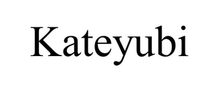 KATEYUBI