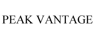 PEAK VANTAGE