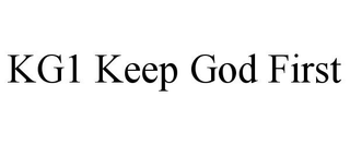 KG1 KEEP GOD FIRST
