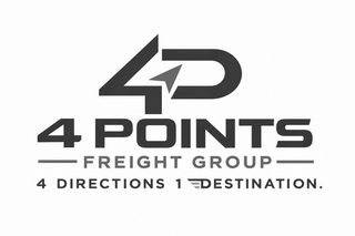 4 POINTS FREIGHT GROUP 4 DIRECTIONS 1 DESTINATION.