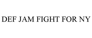 DEF JAM FIGHT FOR NY