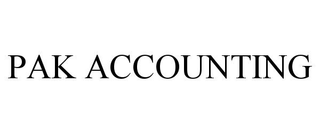 PAK ACCOUNTING