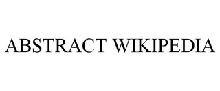 ABSTRACT WIKIPEDIA