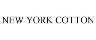 NEW YORK COTTON