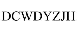 DCWDYZJH