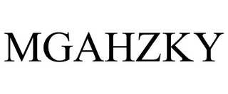 MGAHZKY