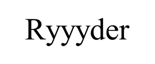 RYYYDER