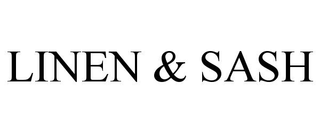 LINEN & SASH