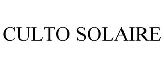 CULTO SOLAIRE