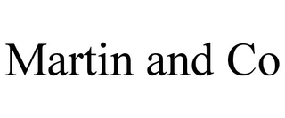 MARTIN AND CO