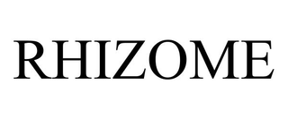 RHIZOME