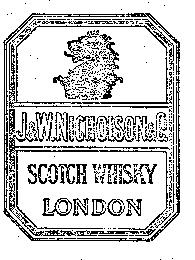 J&W.NICHOLSON&CO. SCOTCH WHISKY LONDON