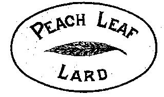 PEACH LEAF LARD