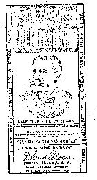 SLOAN'S NERVE & BONE LINIMENT KEEP FROM FIRE OR FLAME KILLS ALL
 PAIN IN MAN OR BEAST PRICE, ONE DOLLAR DR. EARL S. SLOAN BOSTON, MASS.,
 U.S.A. NONE GENUINE WITHOUT PORTRAIT...