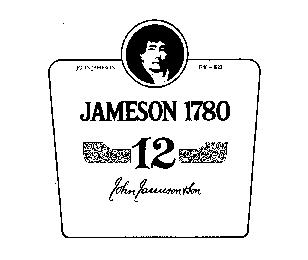 JAMESON 1780 JOHN JAMESON & SON 12