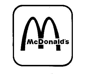 MCDONALD'S M