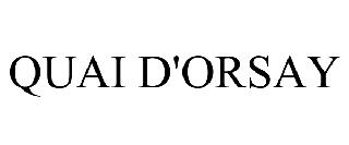 QUAI D'ORSAY