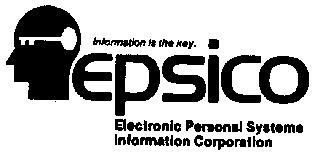 INFORMATION IS THE KEY. EPSICO ELECTRONIC PERSONAL SYSTEMS INFORMATION CORPORATION