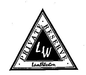 LW PRIVATE RESERVE LAMBWESTON