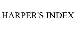 HARPER'S INDEX